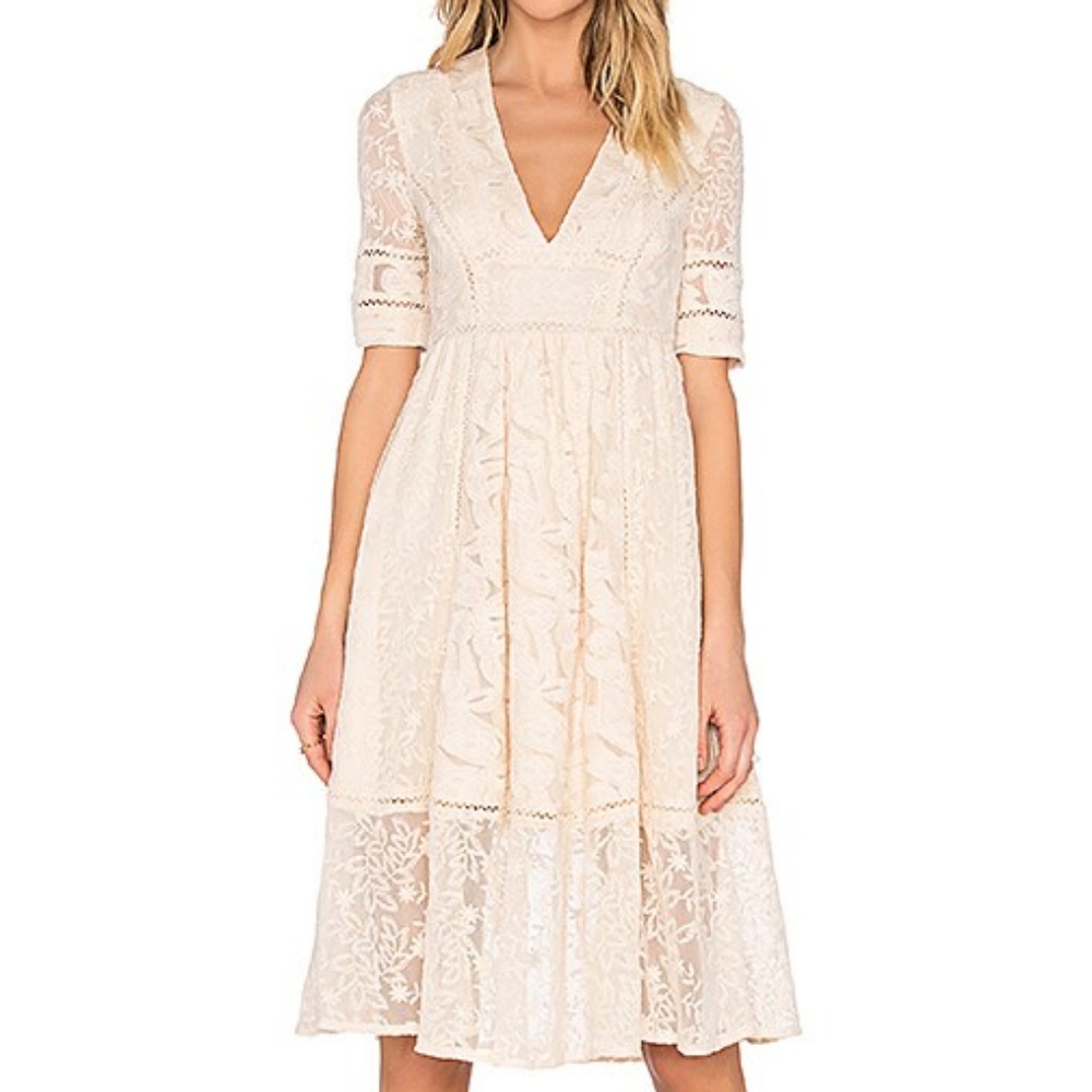 Free People Laurel Cove Midi Dress